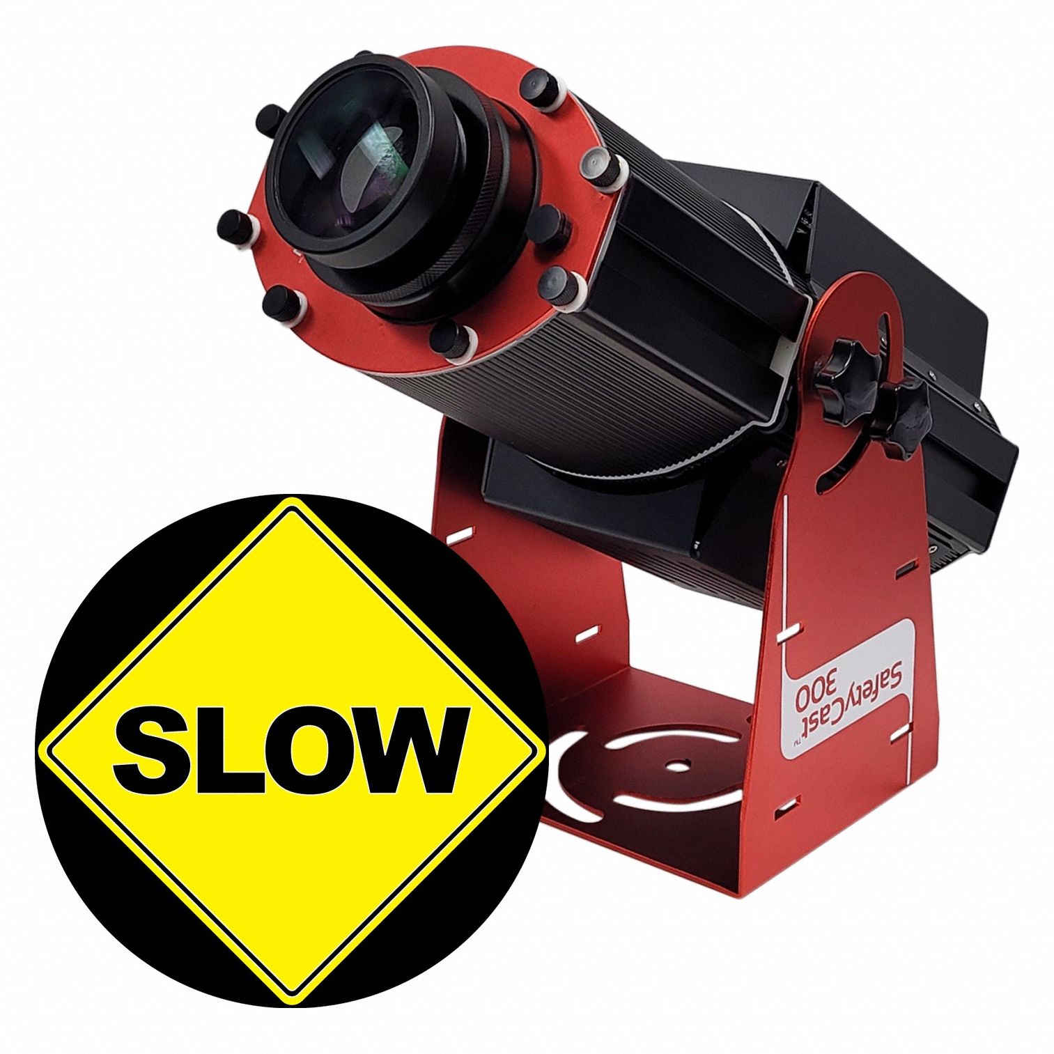 Fixed Image Projector: Projector, Lens and Image Template, Slow, 300 W