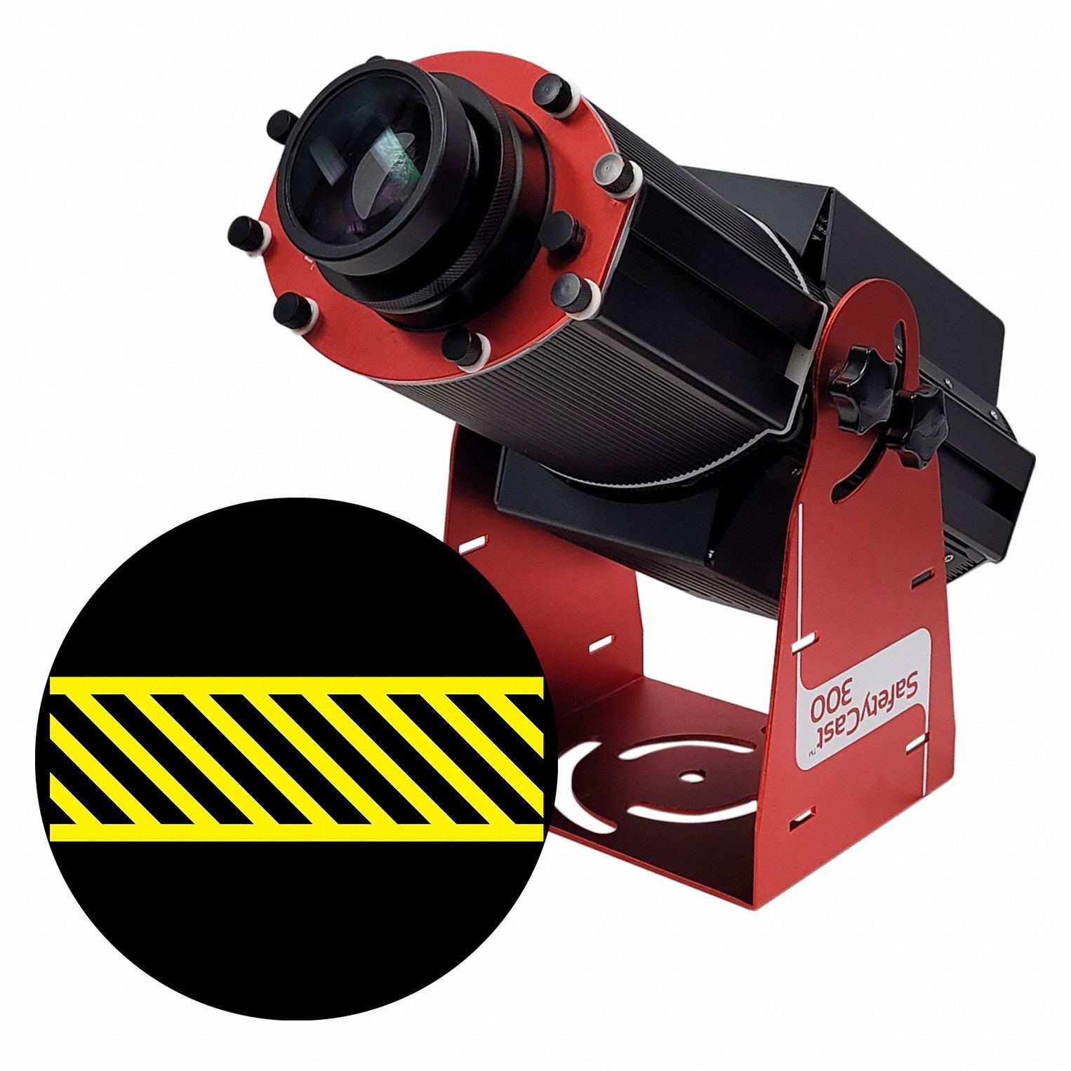 Fixed Image Projector: Projector, Lens and Image Template, Yellow, 300 W