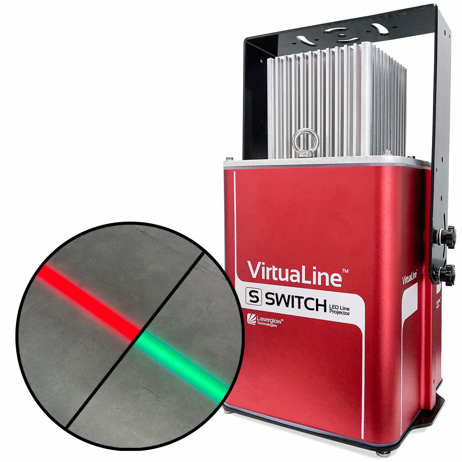 LASERGLOW TECHNOLOGIES, Projector and Lens, Straight Line, Fixed Image Projector - 817P89 ...