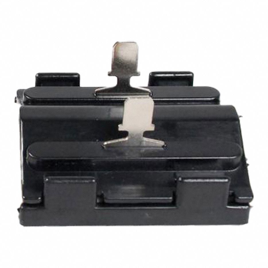 Flex Track Straight Connector: Plastic/Stainless Steel, 1 in Ht, 1 3/4 in Wd, 20 PK