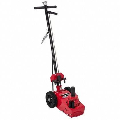 Auto Jacks: Steel, Handle, Air, 22 ton Load Capacity, 8 1/4 in Min Lift
