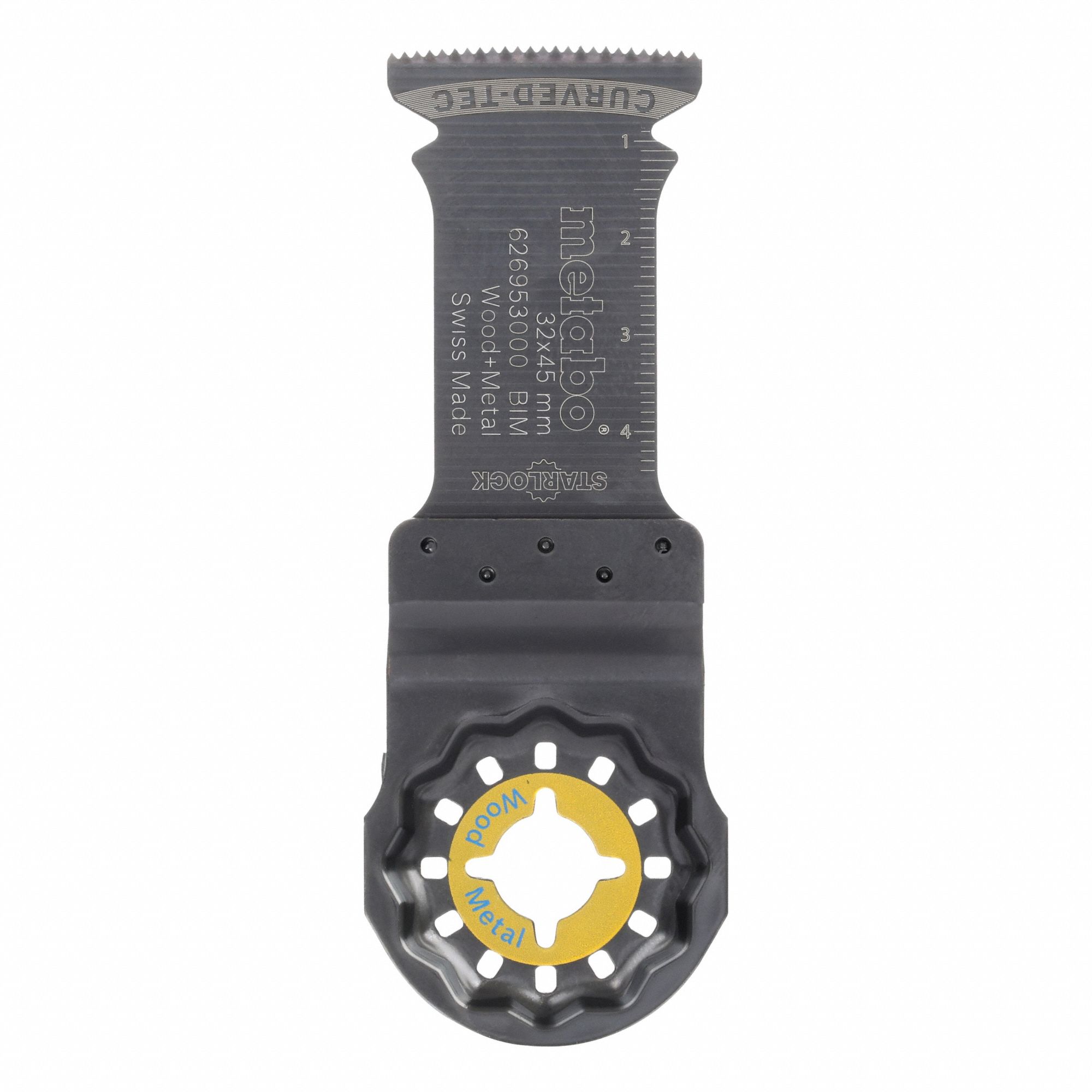 Oscillating Tool Blade: 1 5/16 in Blade Wd, 1 5/8 in Overall Lg, Plunge Cutting, 5 PK