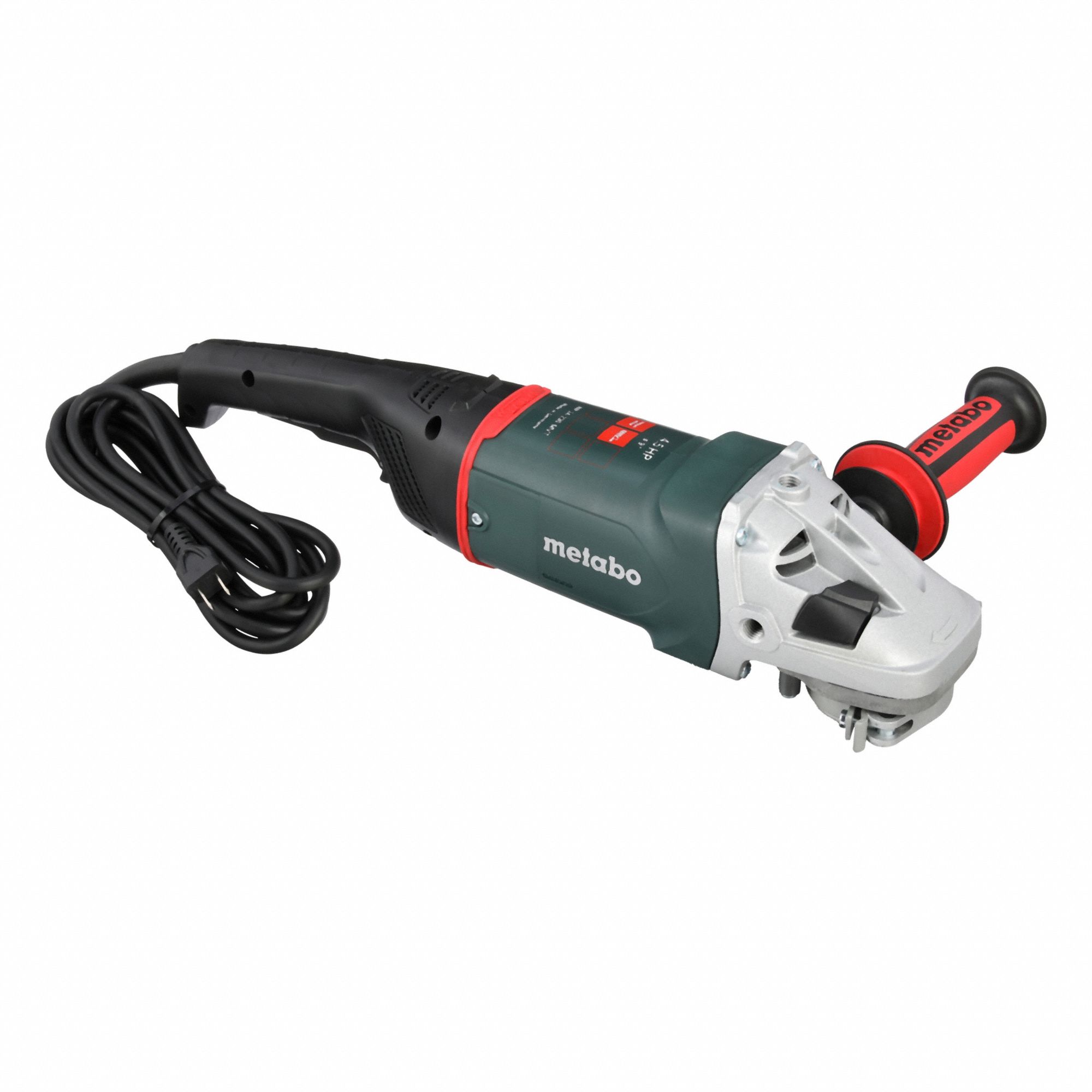 Angle Grinder: 15 A, 6, 600 RPM Max. Speed, Trigger, Adj Guard/Anti-Vibration Handle, 120V AC