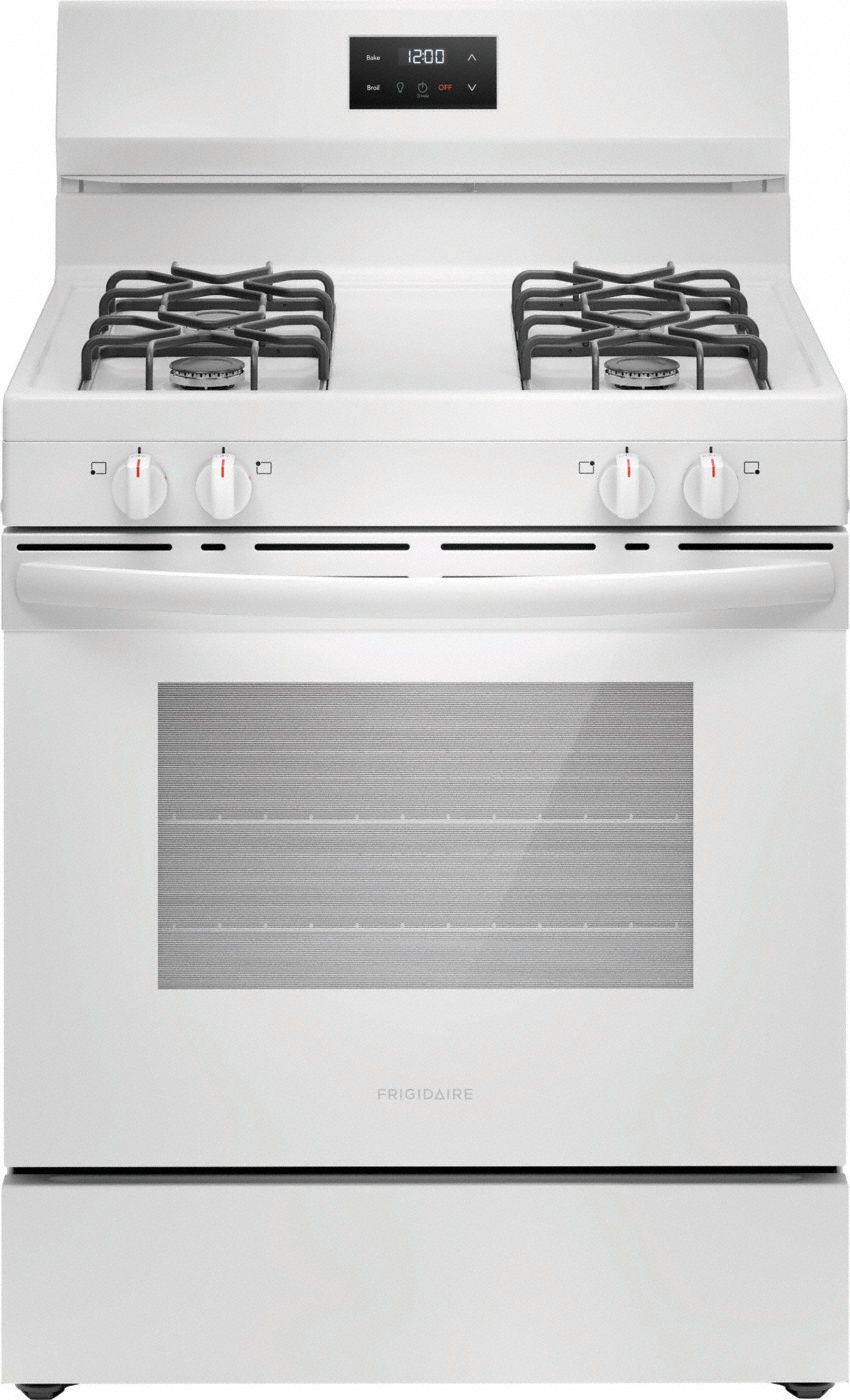 Gas Oven Range White