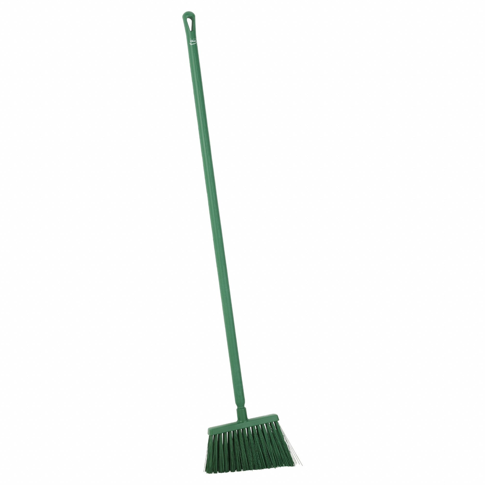 Angle Broom 51.2 in Green Bristle