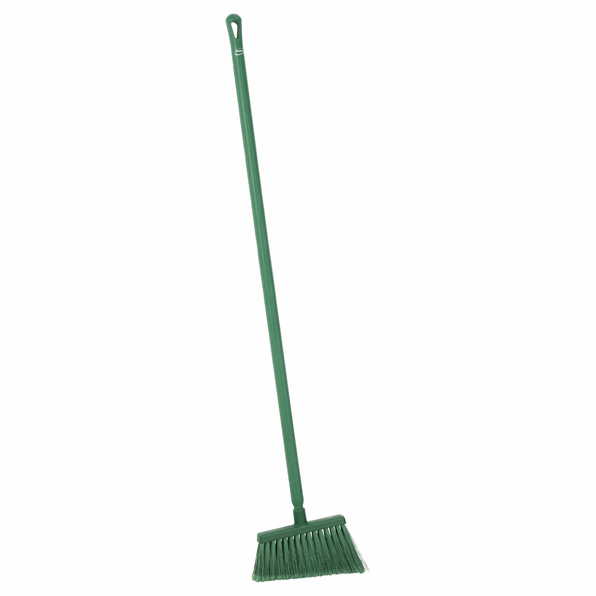 Angle Broom 51.2 in Green Bristle