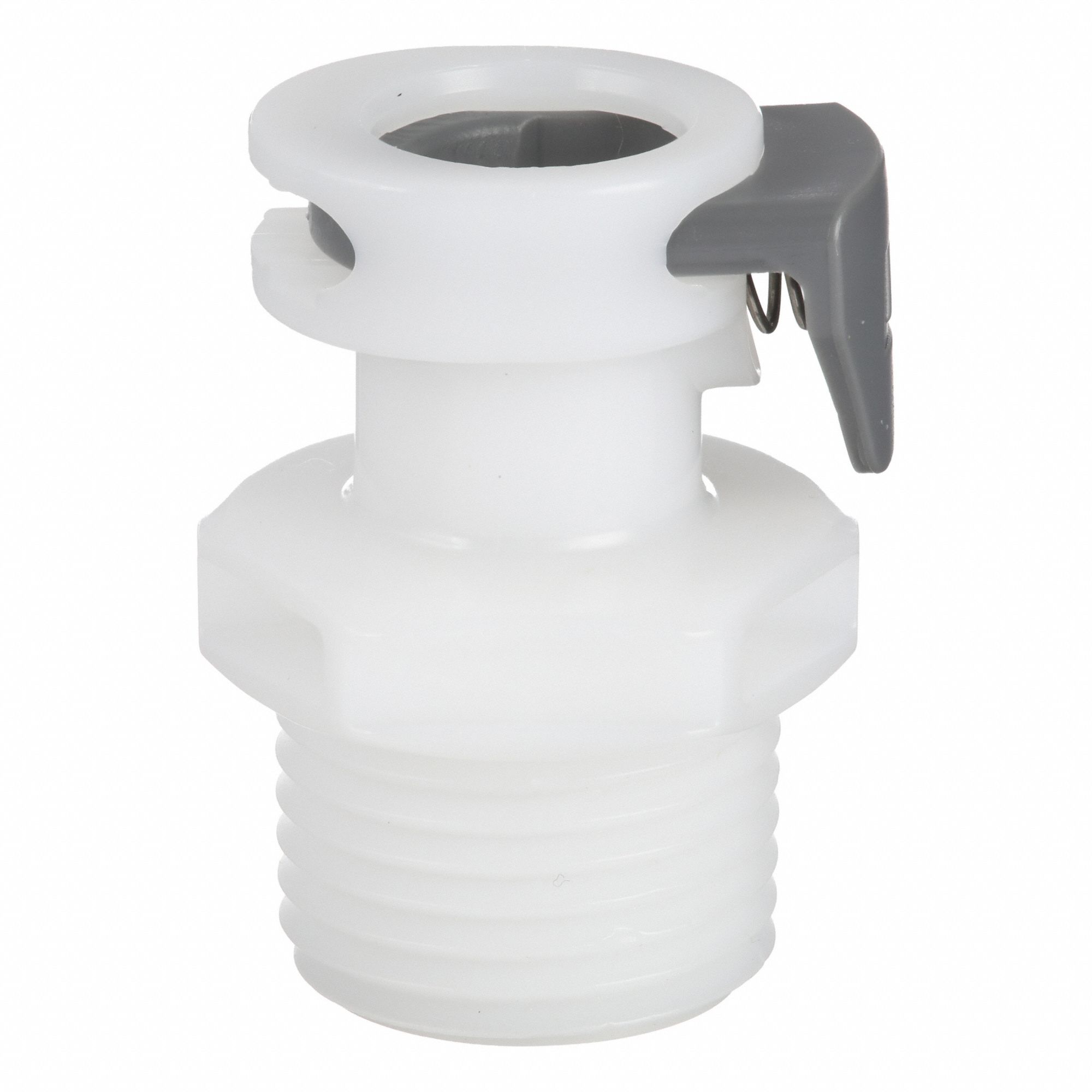 Quick-Connect with Valve Plastic