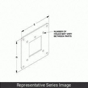 Wireway Reducer: 6 in Wd, 4 in_6 in Ht, 7 5/8 in Ht, Stainless Steel