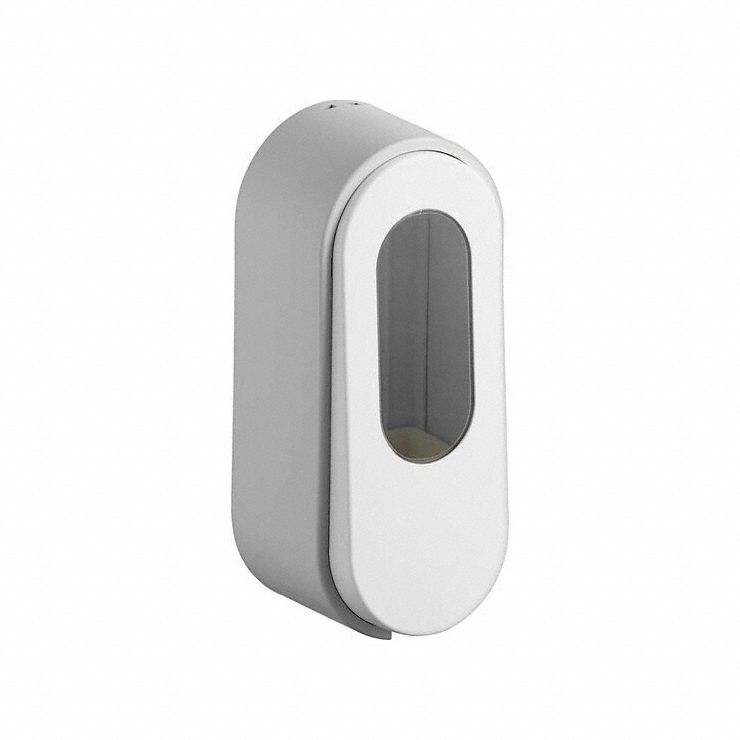 Toiletry Dispenser 8 3/4 in H Light Gray