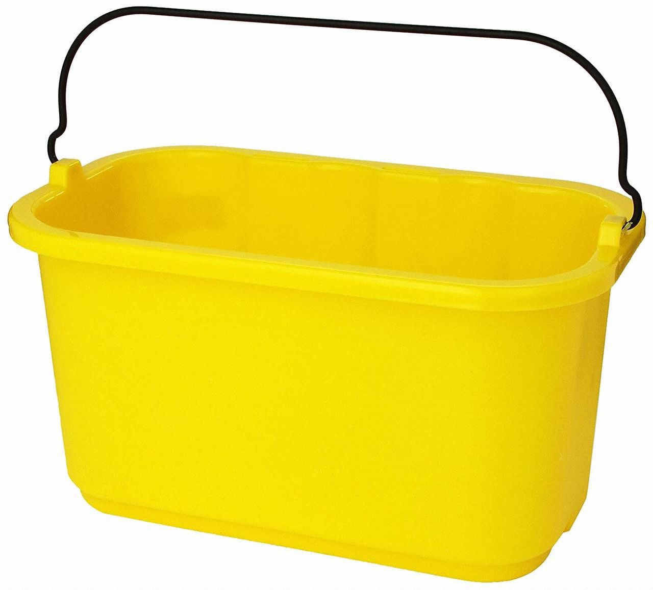 Cleaning Pail,Yellow,7-1/2