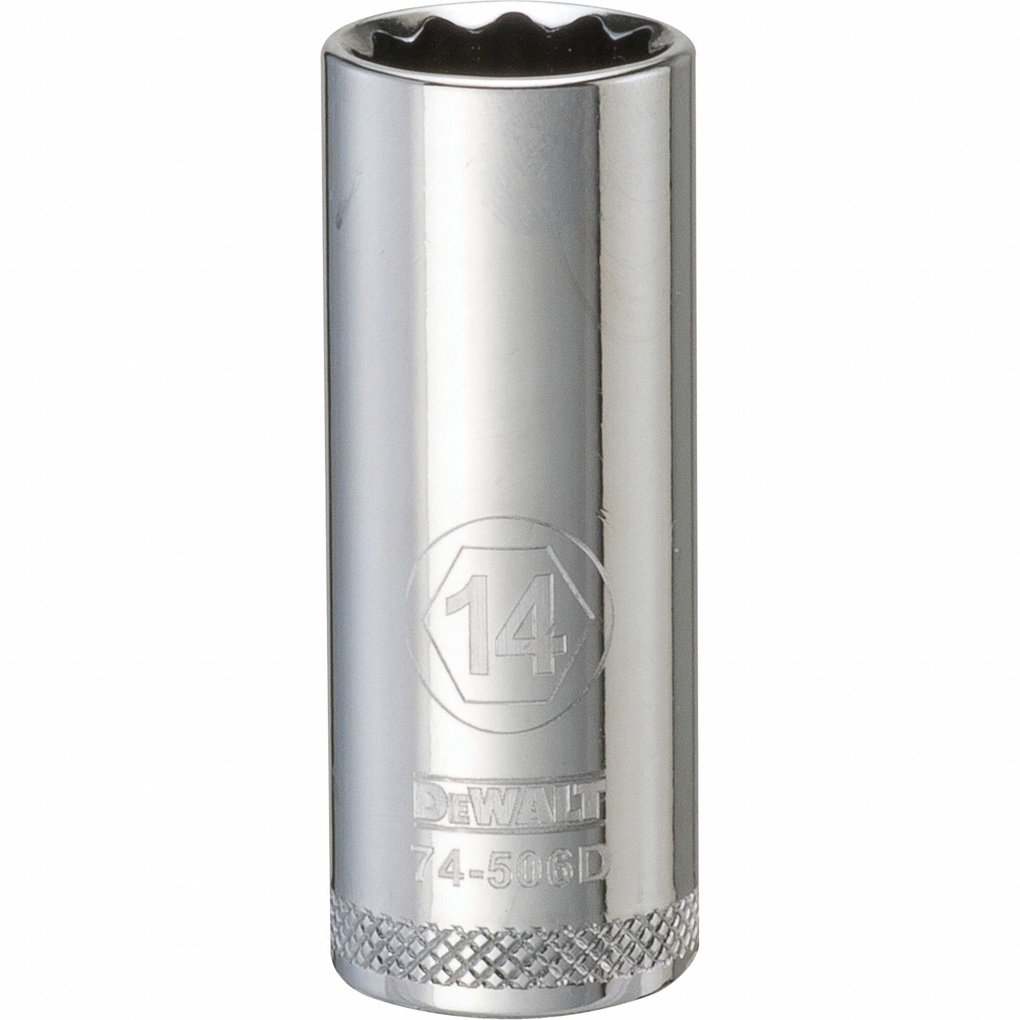 Deep Socket 12 Pt 3/8in 14 mm