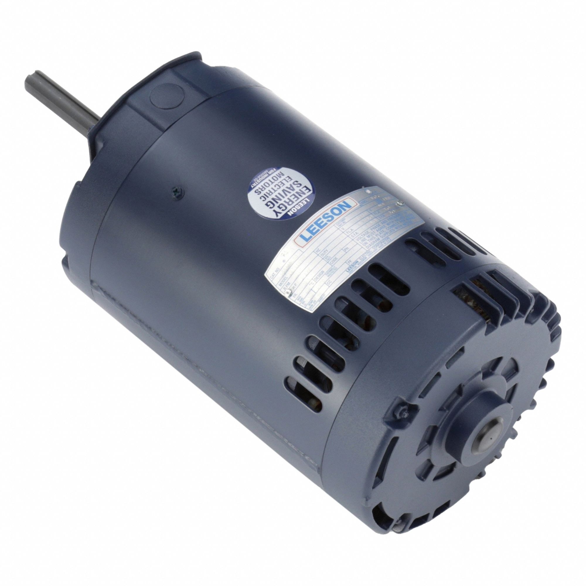 Condenser Fan Motor: Belly Band Mount, Open Drip Proof, 1 1/2 hp Nameplate Horsepower, Auto