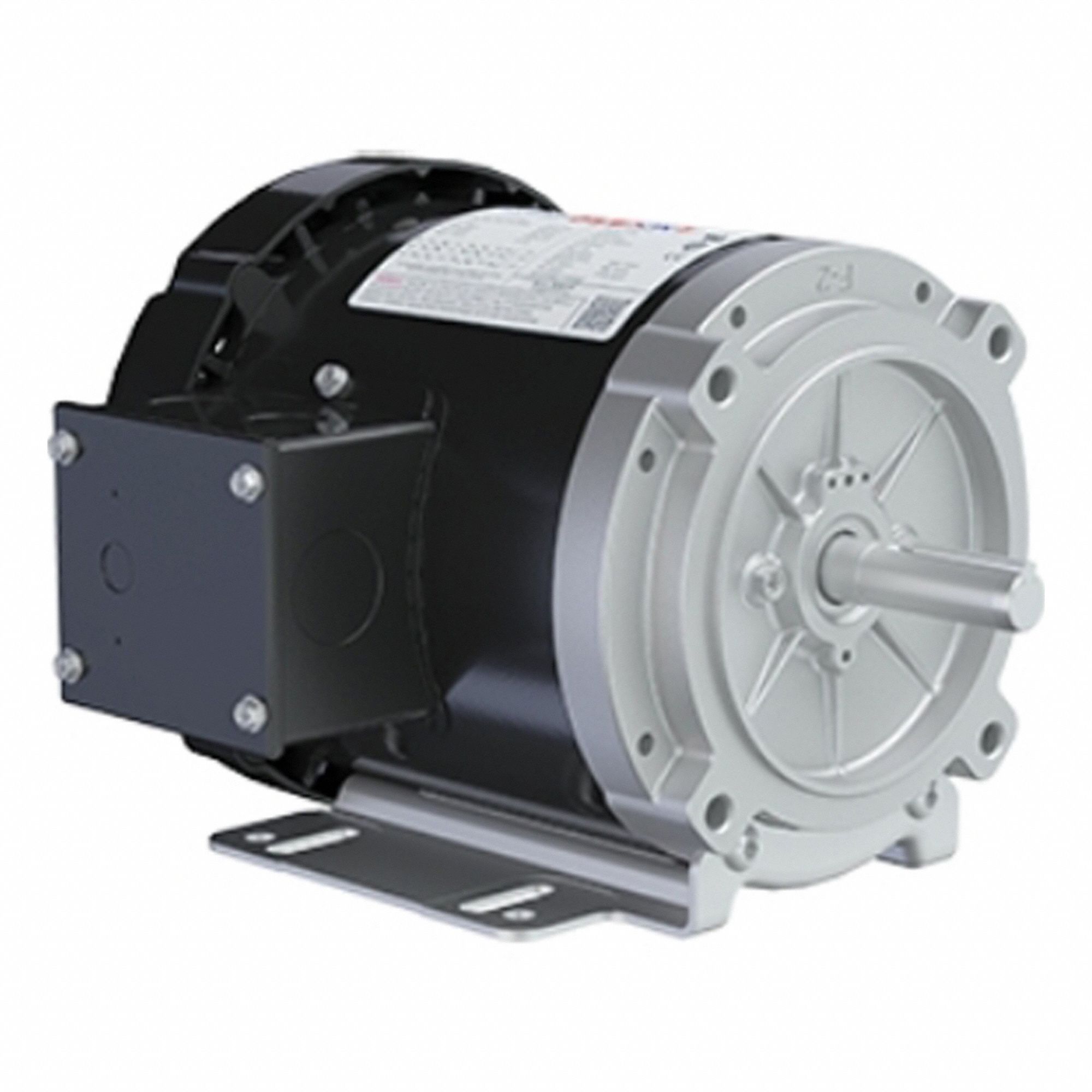 General Purpose Motor: Totally Enclosed Fan Cooled, Universal Mount, 1/2 HP, 575V, 56C Frame