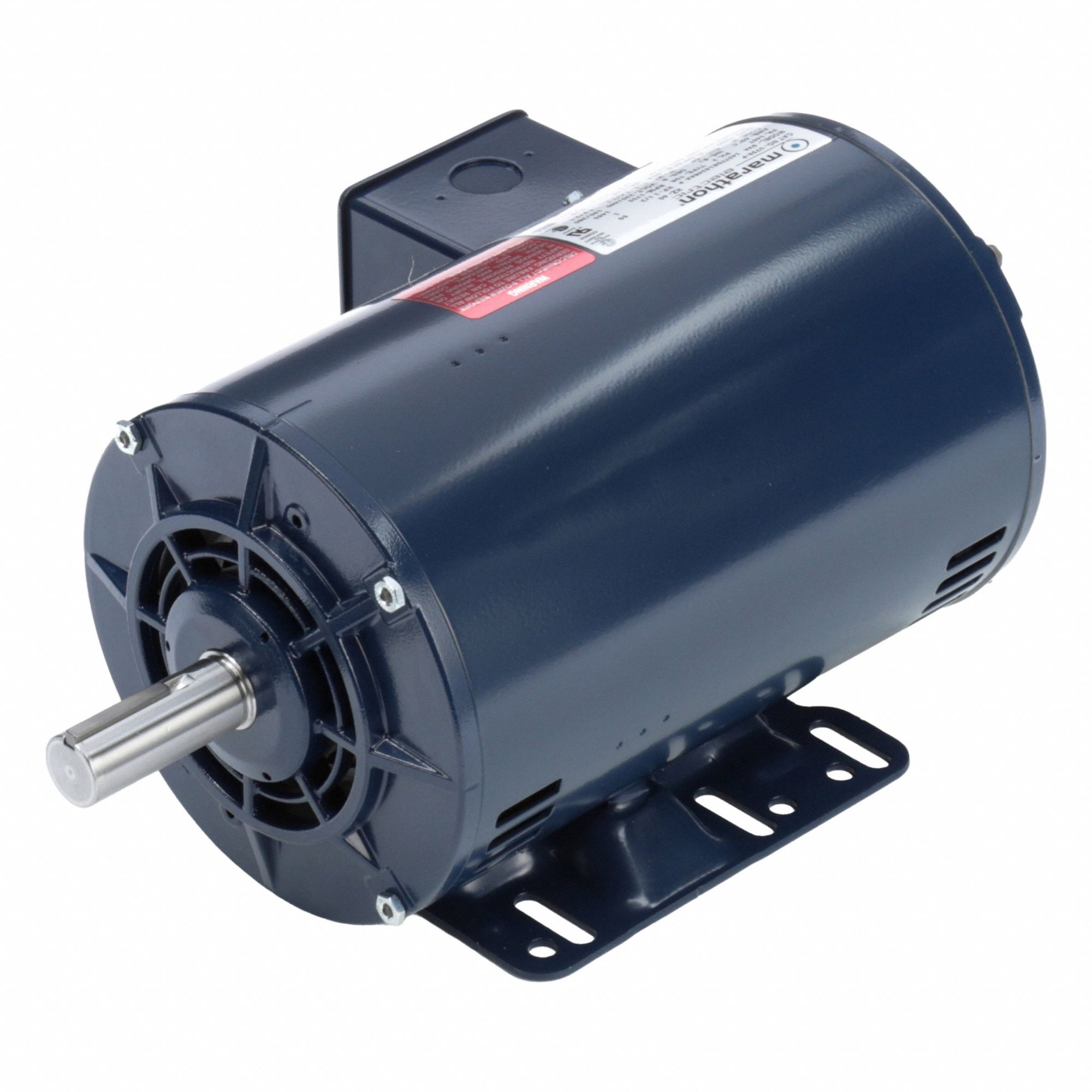 General Purpose Motor: Open Drip Proof, Rigid Base Mount, 1 1/2 HP, 1, 755 Nameplate RPM