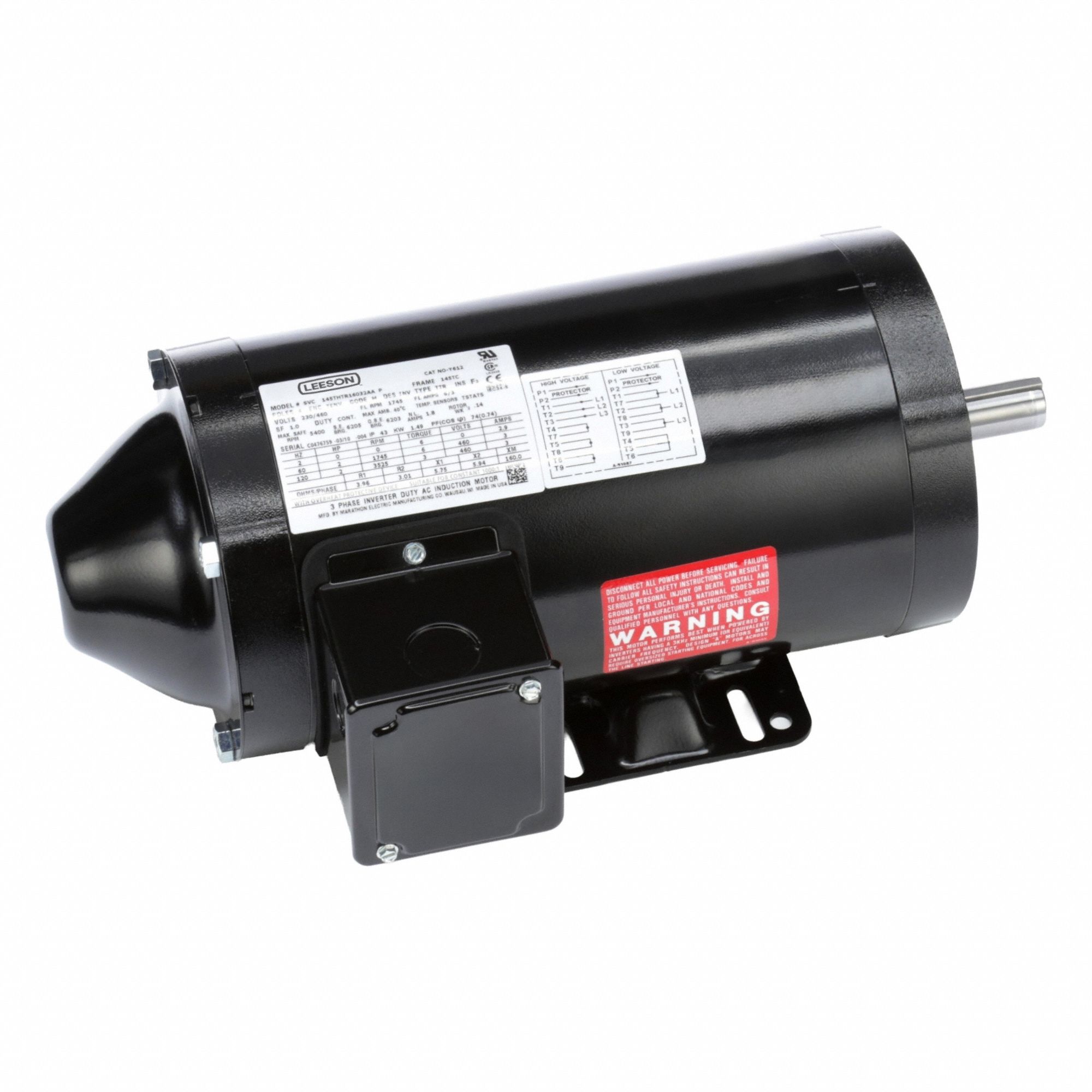 Variable Speed Motor 145TC