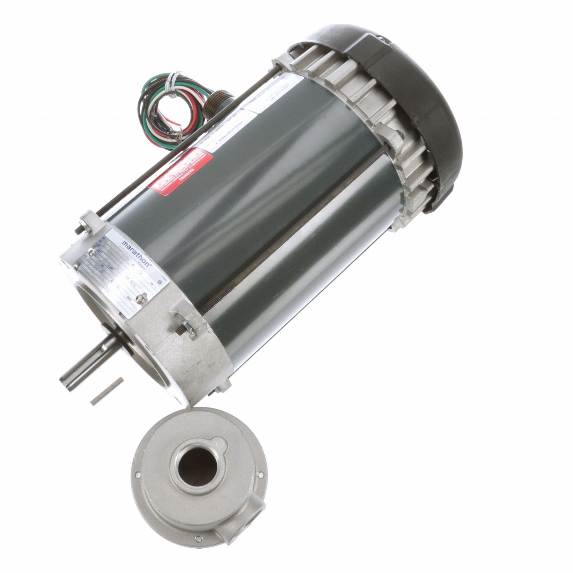 Hazardous Location Motor: Division I, Class I/Class II, C-Face, 1/2 hp Horsepower, 115V AC