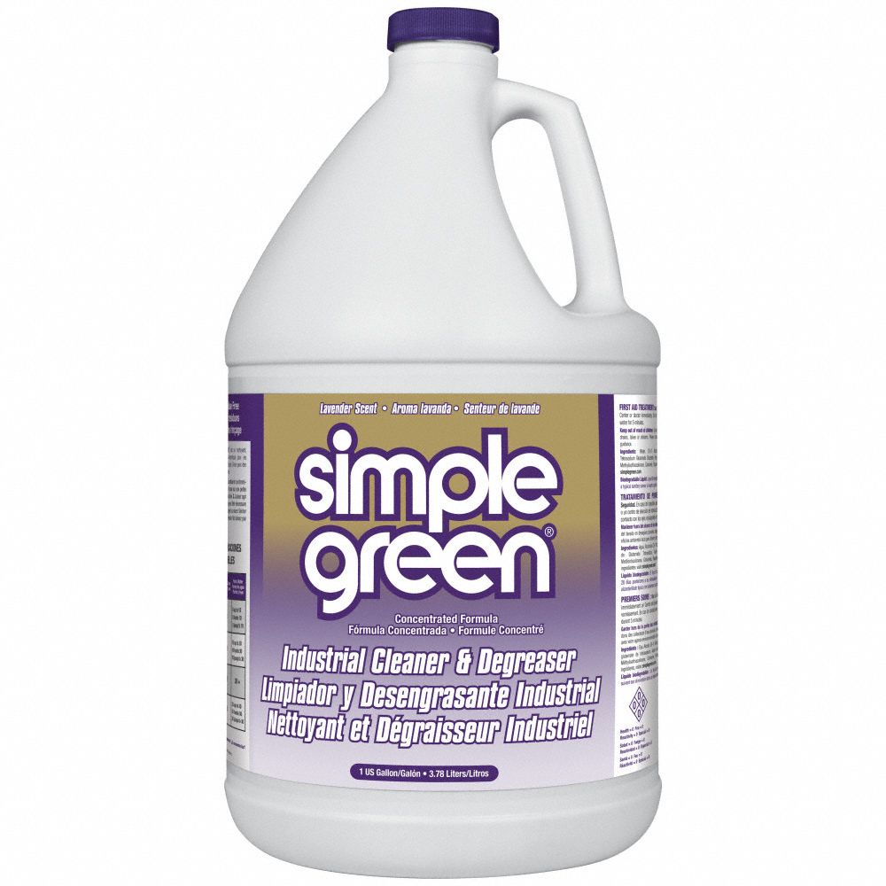 SIMPLE GREEN, Water Based, Jug, Cleaner/Degreaser - 820RX4 ...