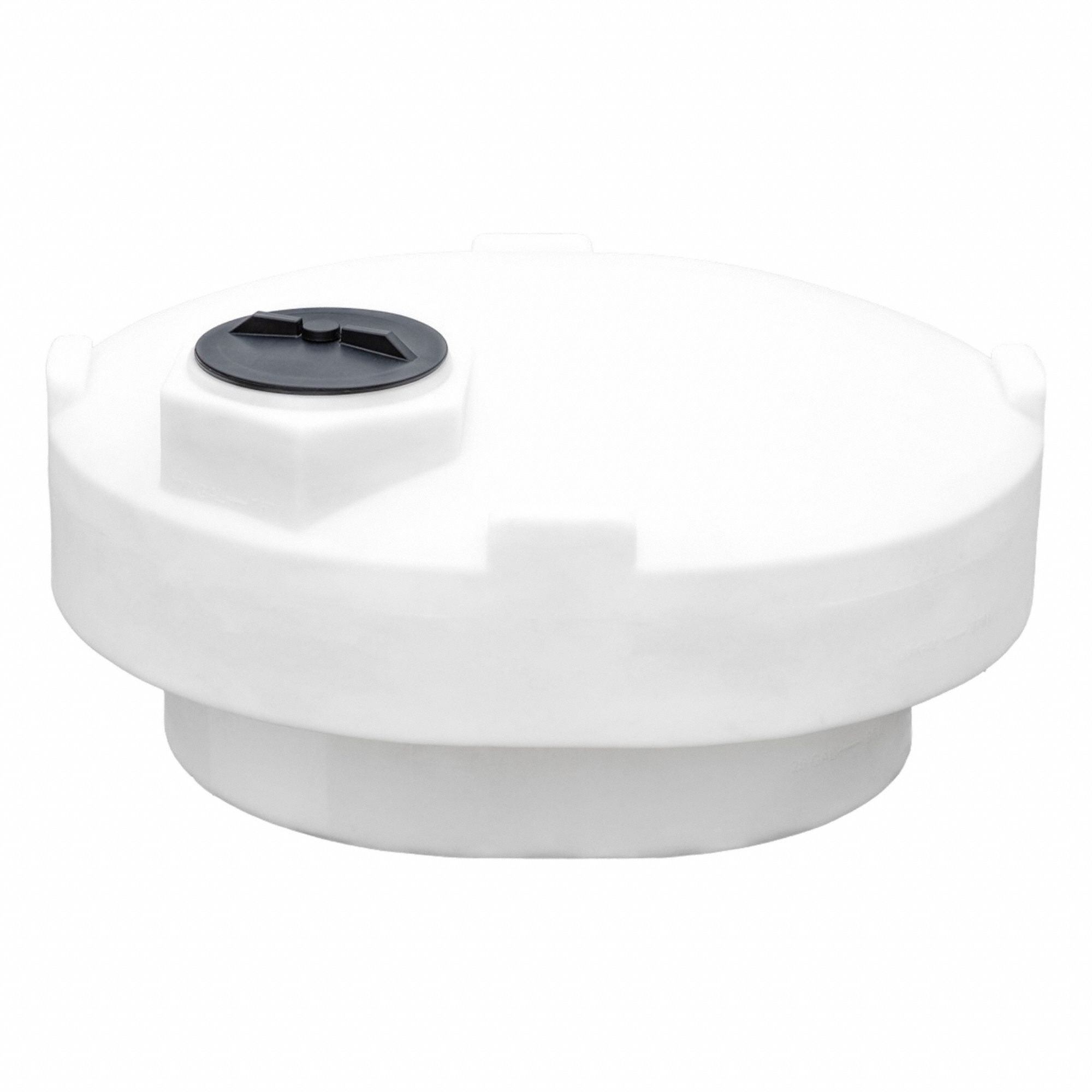 Reservoir: Single Wall, Vertical, 210 gal, Closed Top, 1/4 in Wall Thick, 60 in