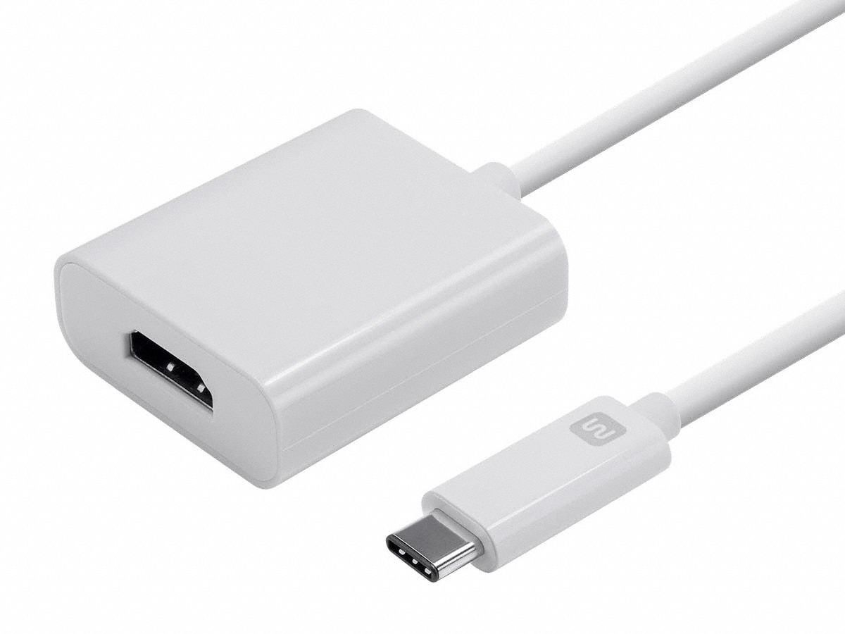 Computer Cable Adapter: USB-C to HDMI, White, 1 Connections