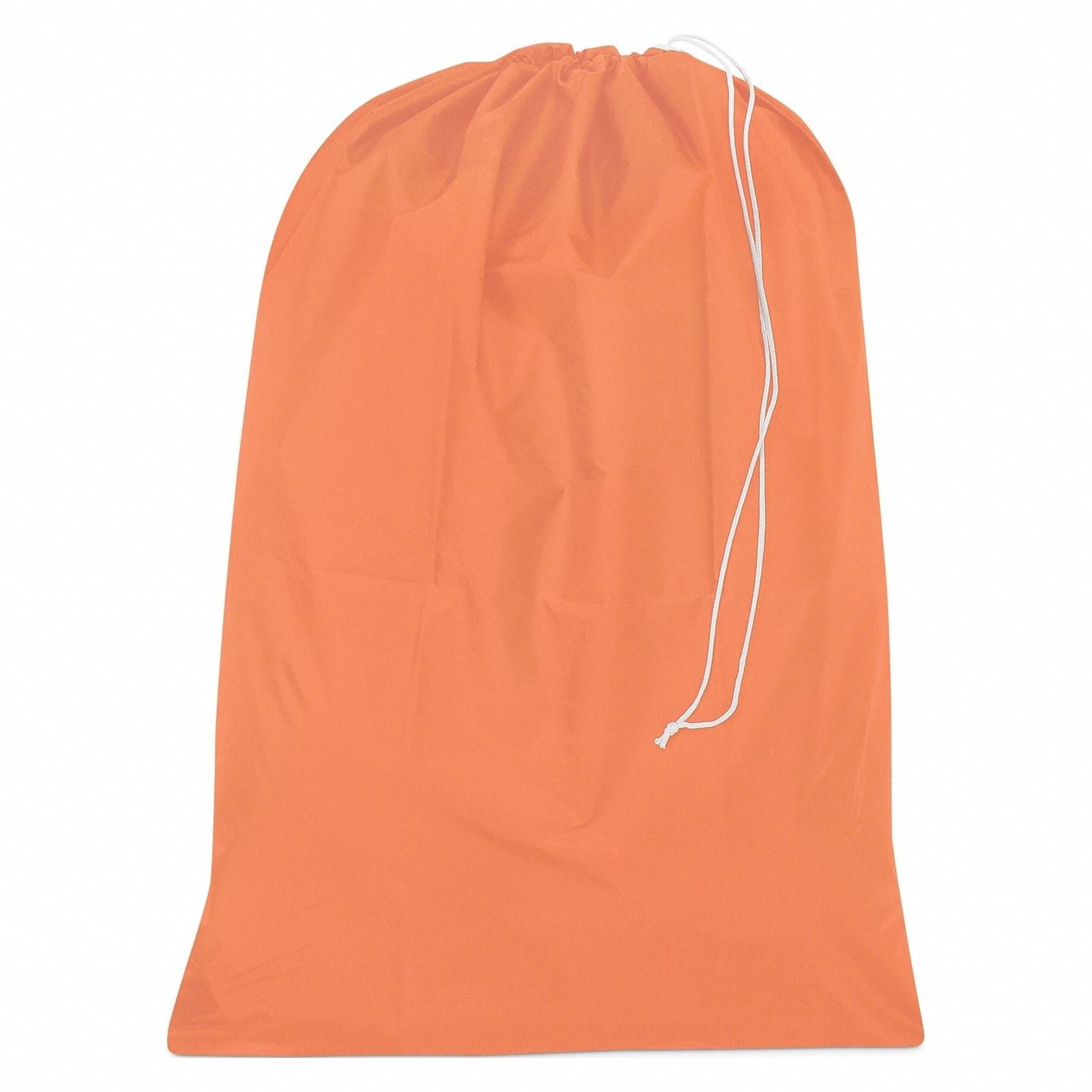 Laundry Bag: Orange, 40 in Overall Lg, 30 in Overall Wd, 40 in Overall Ht, Polyester