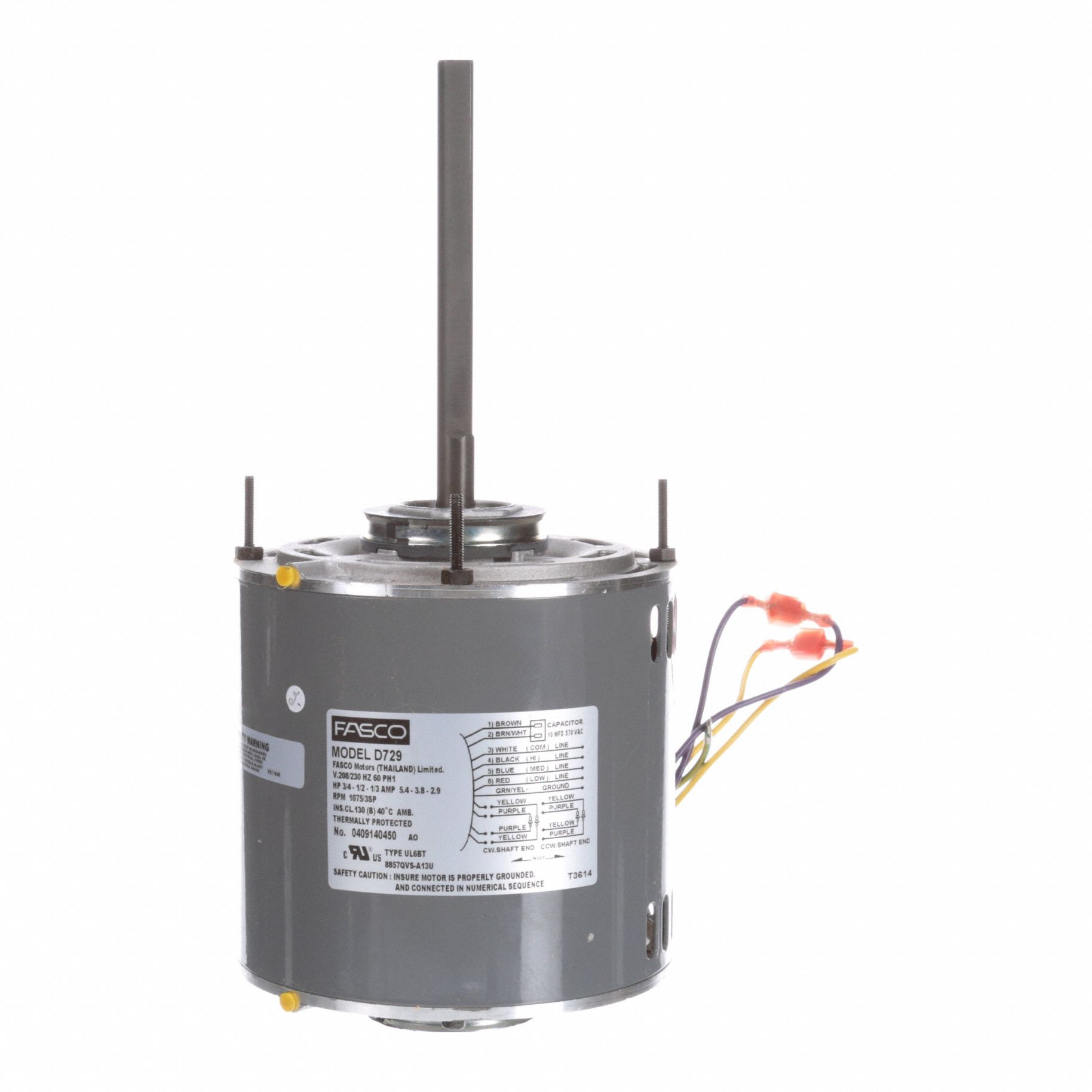 MOTR SOUFFLR ENTRNMT DIRCT,208-230VCA