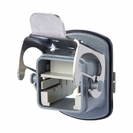 Bulkhead: Bulkhead, 1 Ports, Metal, IP65/IP6X/IPX7, 1 23/64 in x 1 7/16 in x 1 21/32 in