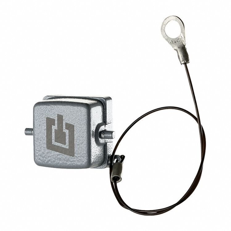 IP67 Protective Cap: Protective Cap, Metal, V5 Bulkhead, IP67/IP6X/IPX7, Gray