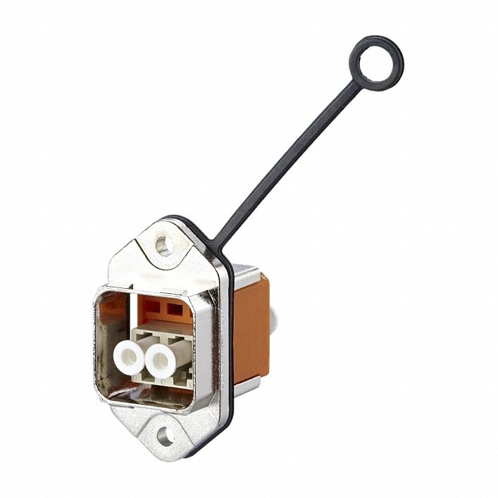 Fiber Optic: OpDAT Industry, Industrial Internet (LC-D), Screw Mounting, Metal/Plastic