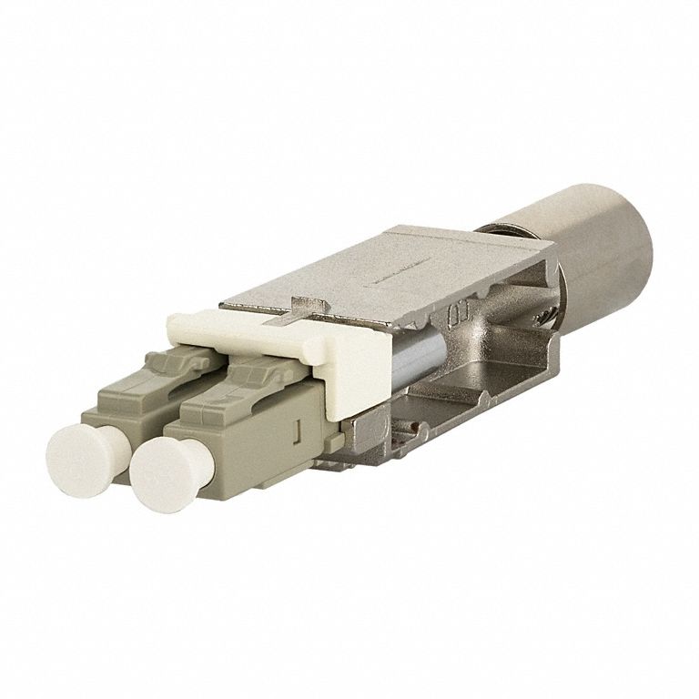 Plug Insert: Data Insert, LC, Duplex Fibers, 2 Ports, IP67, 1402800820-I