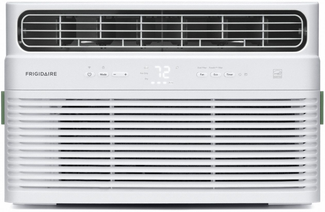 Window Air Conditioner: 300 sq ft – 350 sq ft, 8, 000 BtuH, 115V AC, 5-15P, Cooling Only