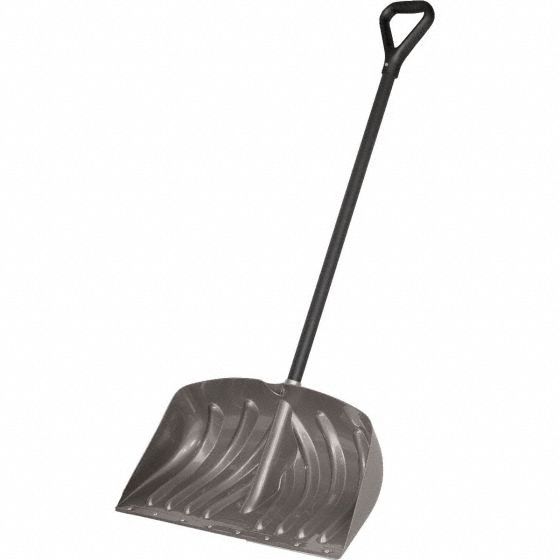 SUNCAST, Steel, 12 in Blade Lg, Snow Shovel - 822JW6|SC2450 - Grainger