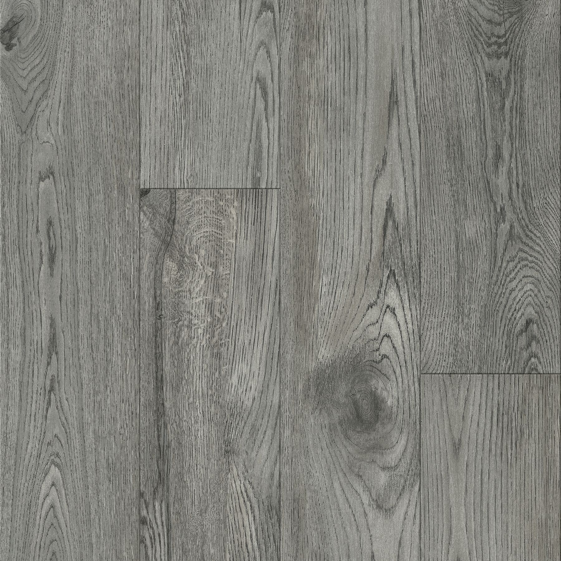 Vinyl Floor Tiles: Forest Gray, Glendale Oak, 6 in Tile Wd, Embossed, Square