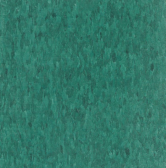Vinyl Floor Tiles: Sea Green, Std Excelon Imperial Texture, 12 in Tile Wd, Smooth