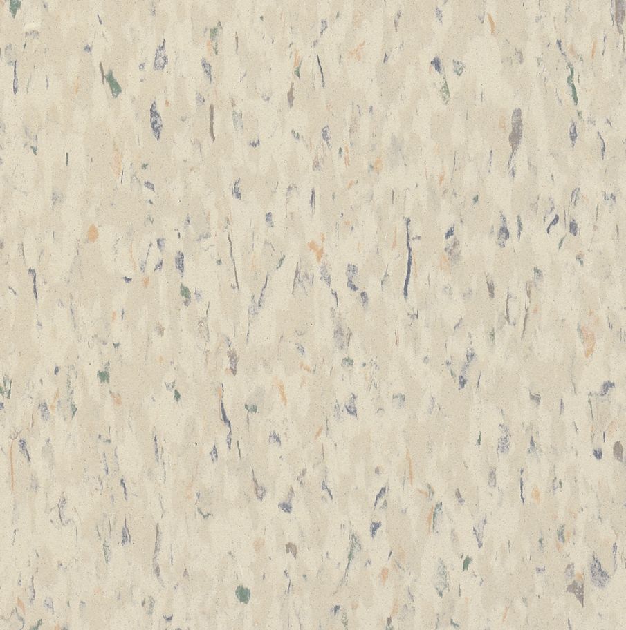 Vinyl Floor Tiles: Faire White, Std Excelon Imperial Texture, 12 in Tile Wd
