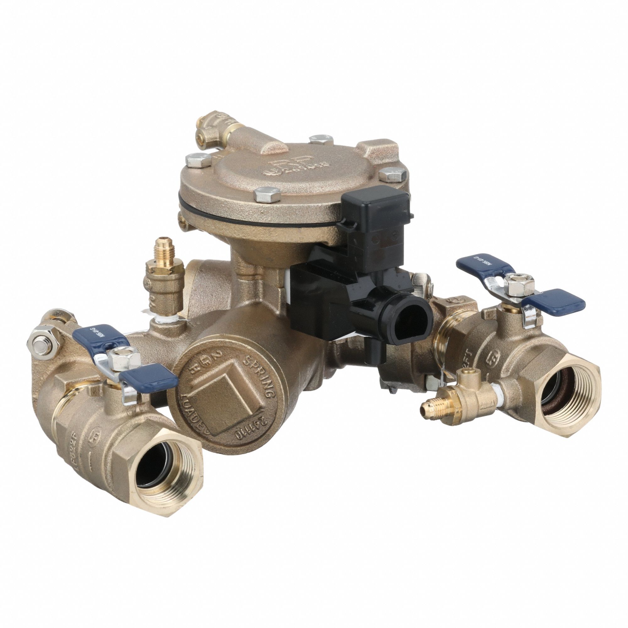 Reduced Pressure Zone Backflow Preventer: LF825YA, With Flood Detection Sensor & Strainer