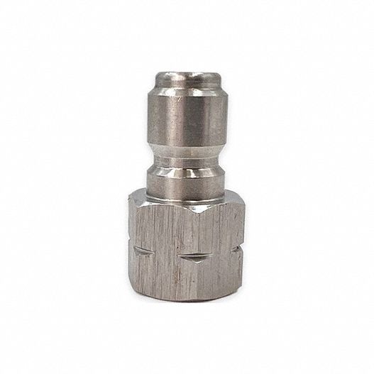 Quick-Connect Plug: 3/8" (F) NPT, 3/8" (M) NPT