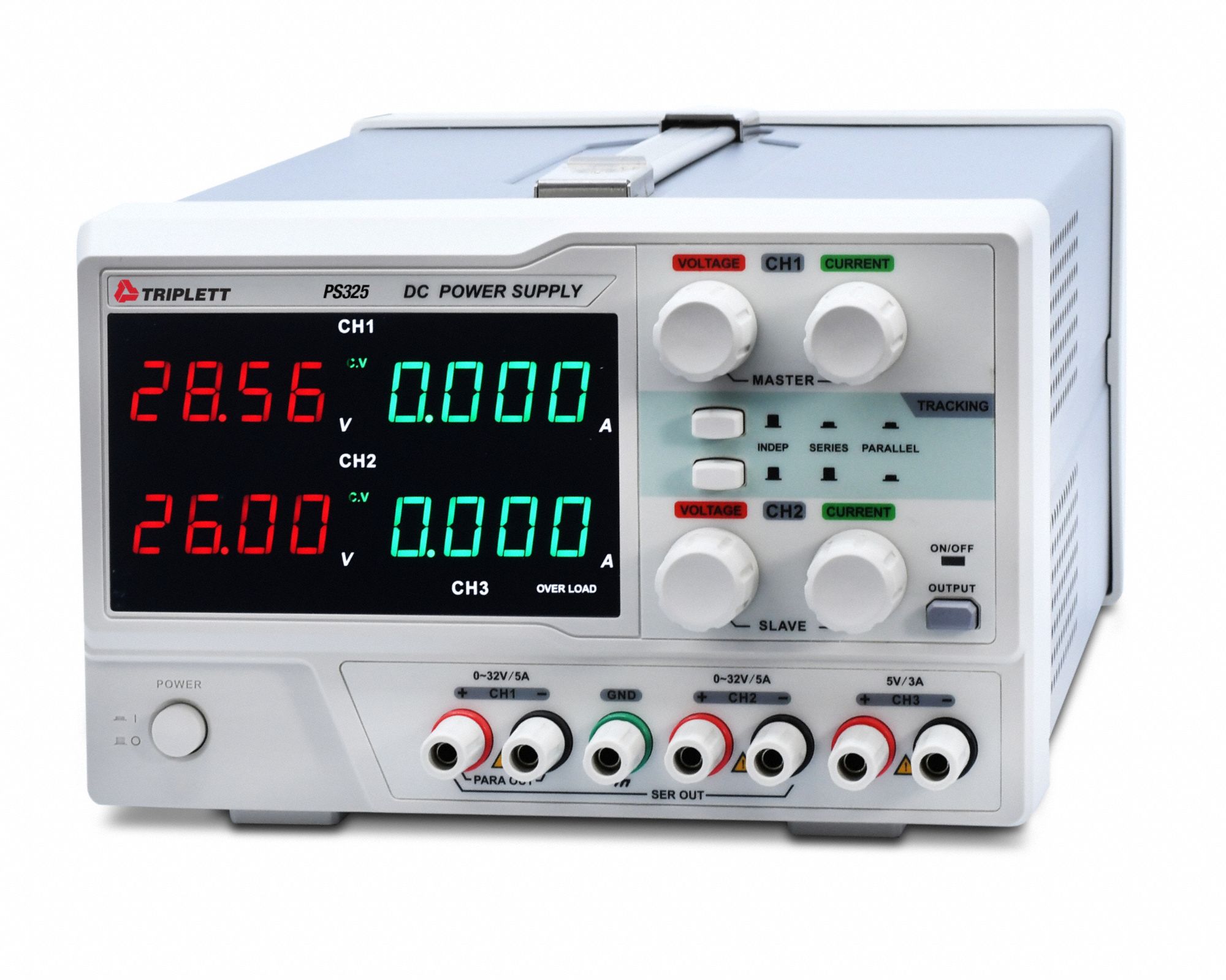 3-Channel Linear DC Power Supply