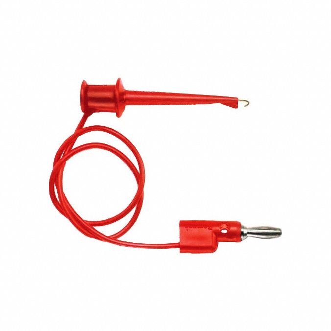 Banana Plug Patch Cord: 5 A Current Rating - Max, 300 V AC/DC Max Volt, 3782-36-2