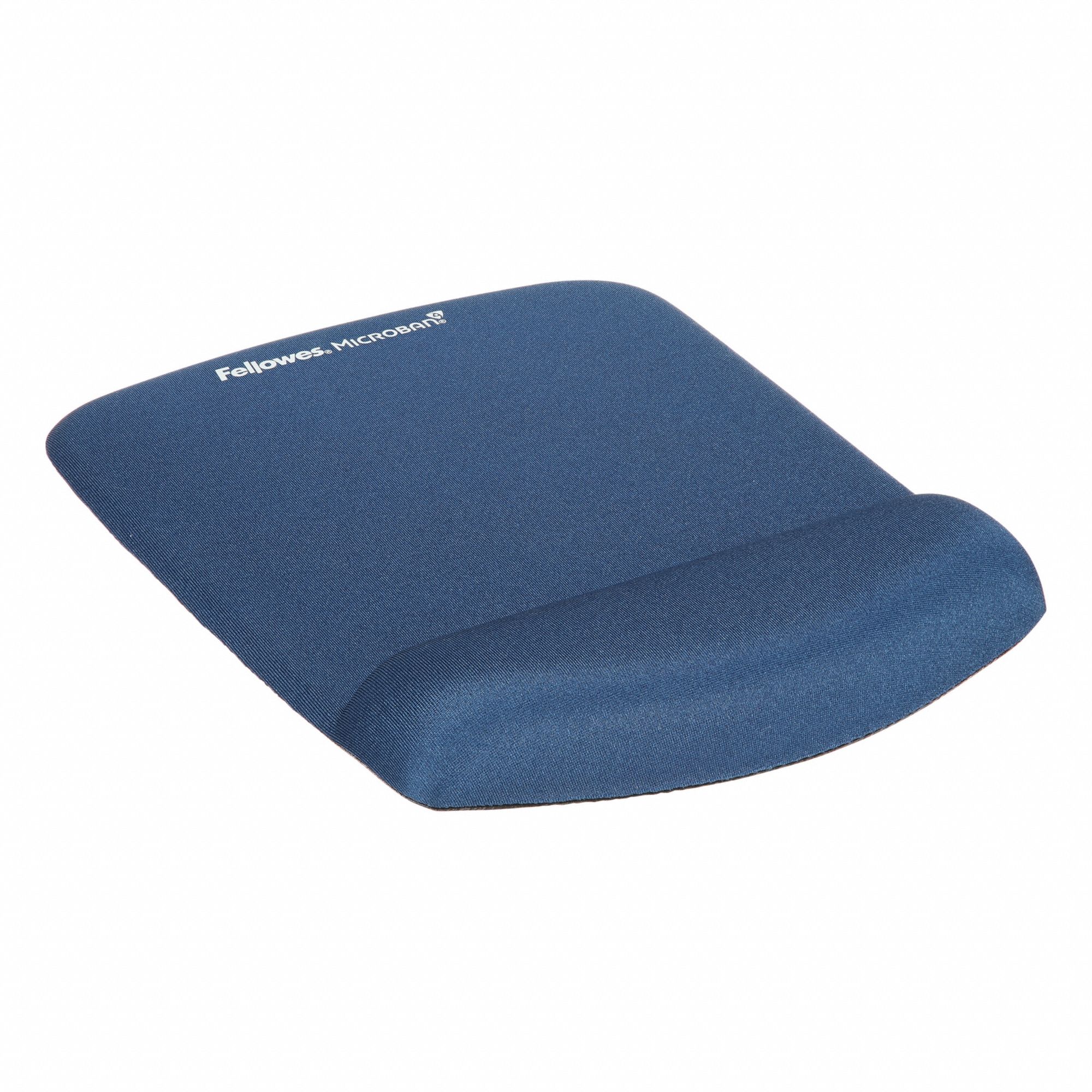 Mouse Pad: Blue, Foam, 7 1/4 in Lg, 9 3/8 in Wd