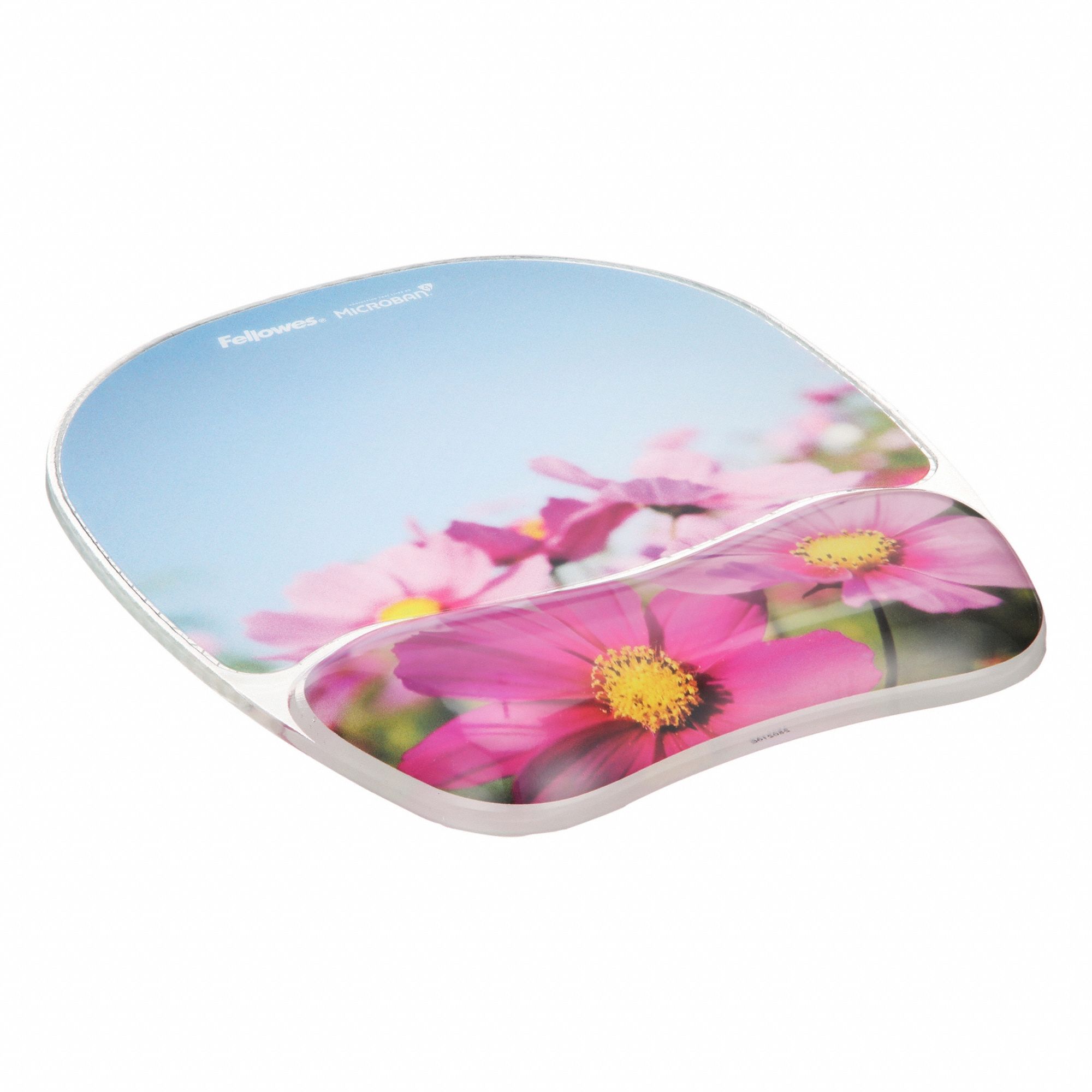 Mouse Pad: Multicolor, Gel/Plastic, 7 7/8 in Lg, 9 1/4 in Wd
