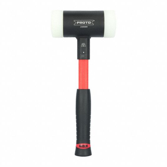 Fiberglass Handle, 4 lb Head Wt, Dead Blow Hammer - 825MW0