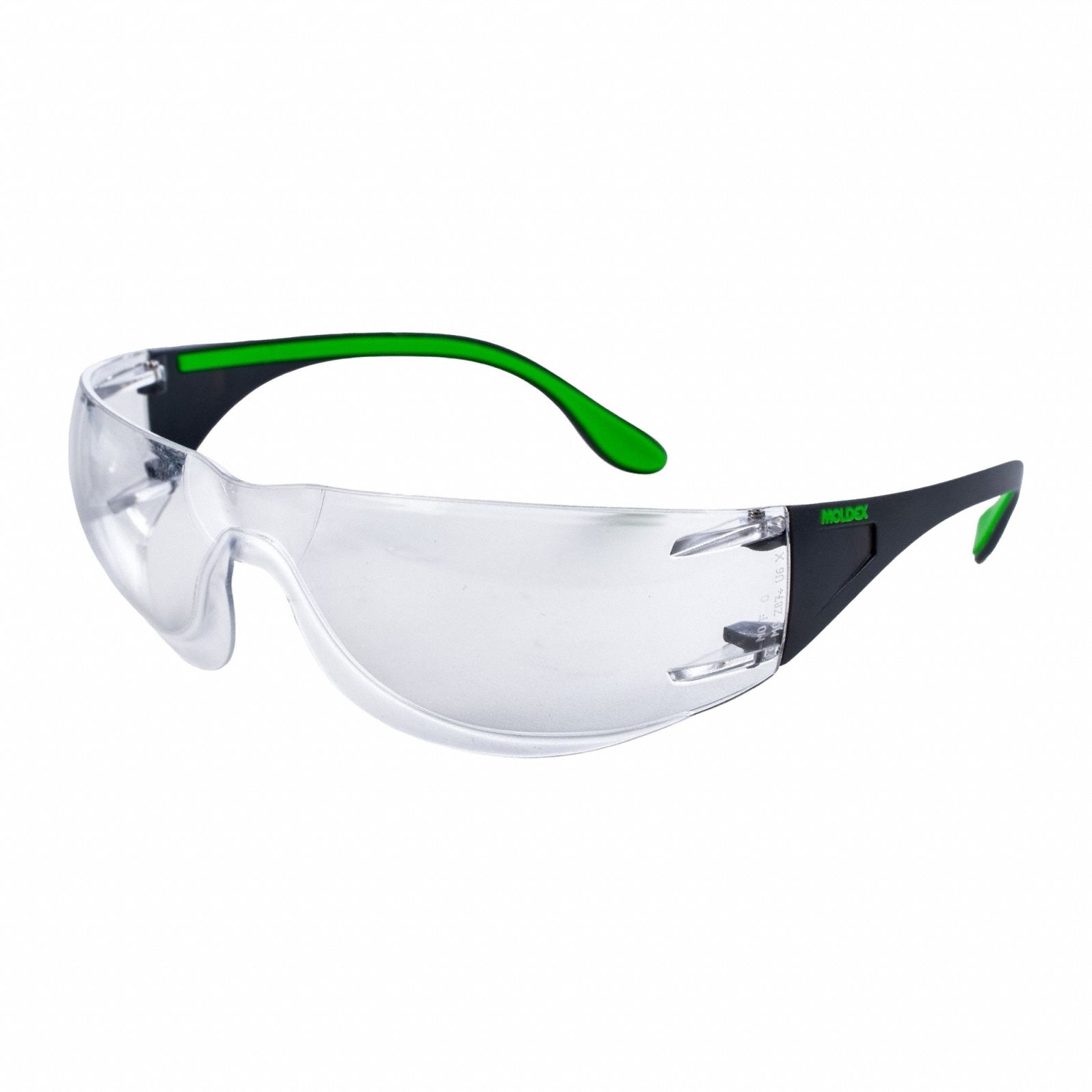 Safety Glasses, Gray, Curved, U6