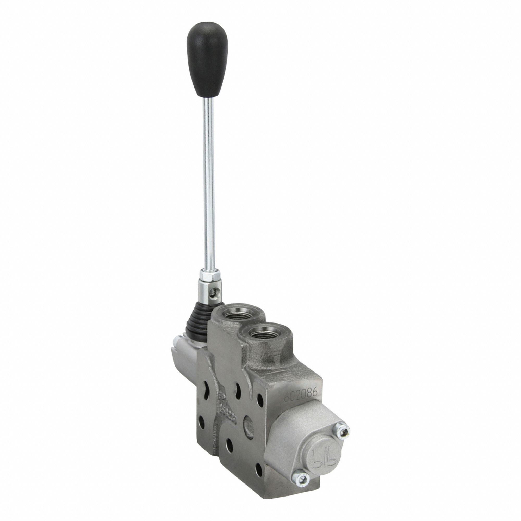 Hydraulic Directional Valve: Four-Way / Three Positions, 12 gpm Flow Rate - Max, Manual