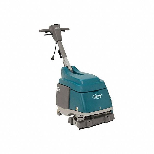 Floor Scrubber: Floor Scrubber, 15 in Machine Size, Cylindrical Deck, AC, T1