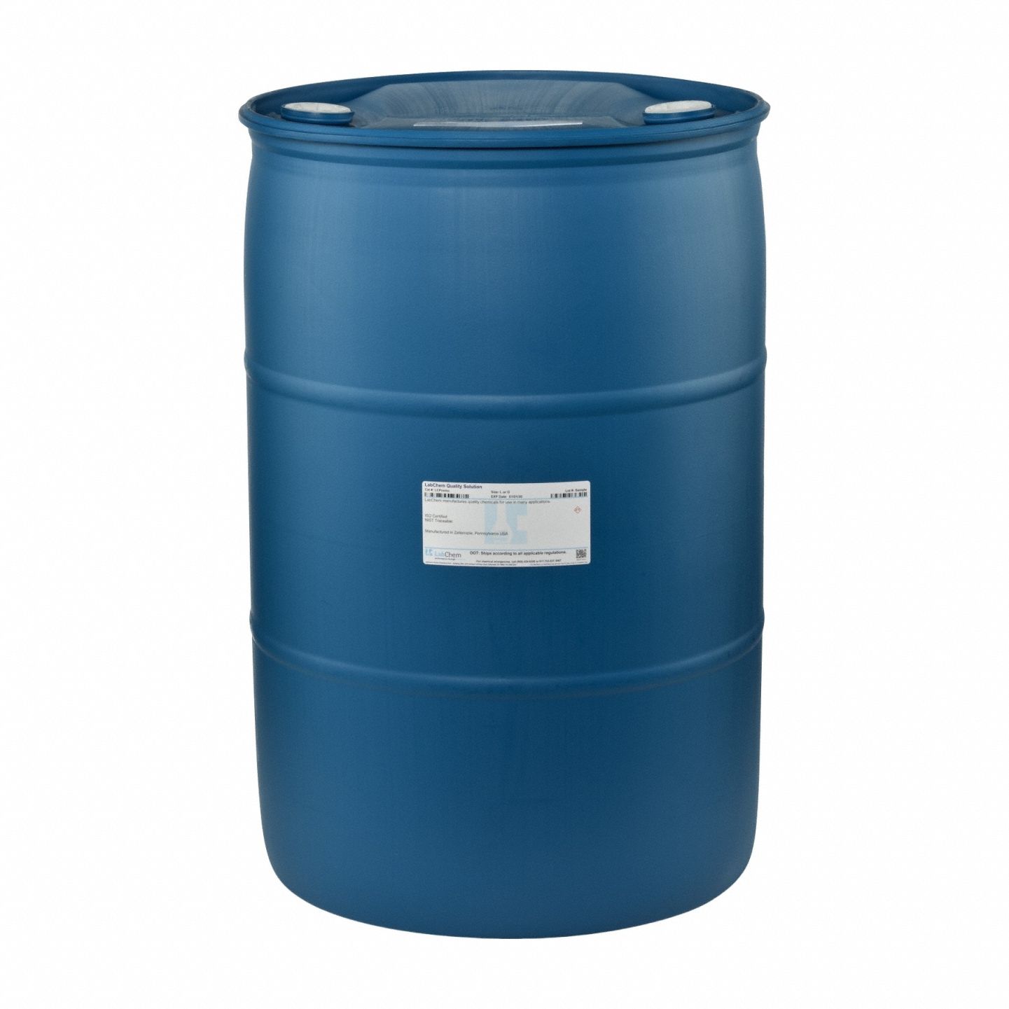 Water - Deionized - ASTM Type 1: ACS, 200 L, 7732-18-5, Water, Liquid, Drum, Polycoated, 1