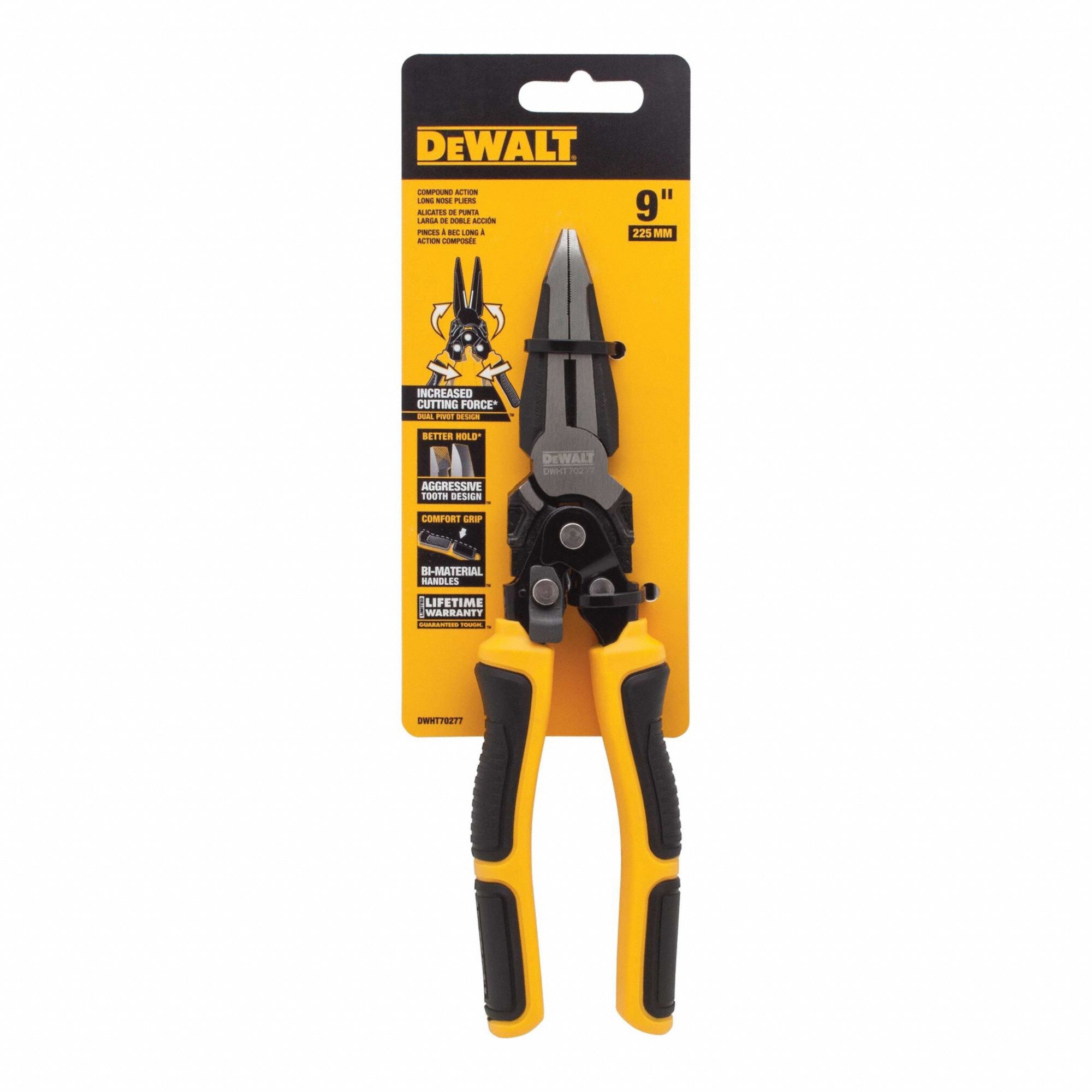Pliers Long Nose Compound Action