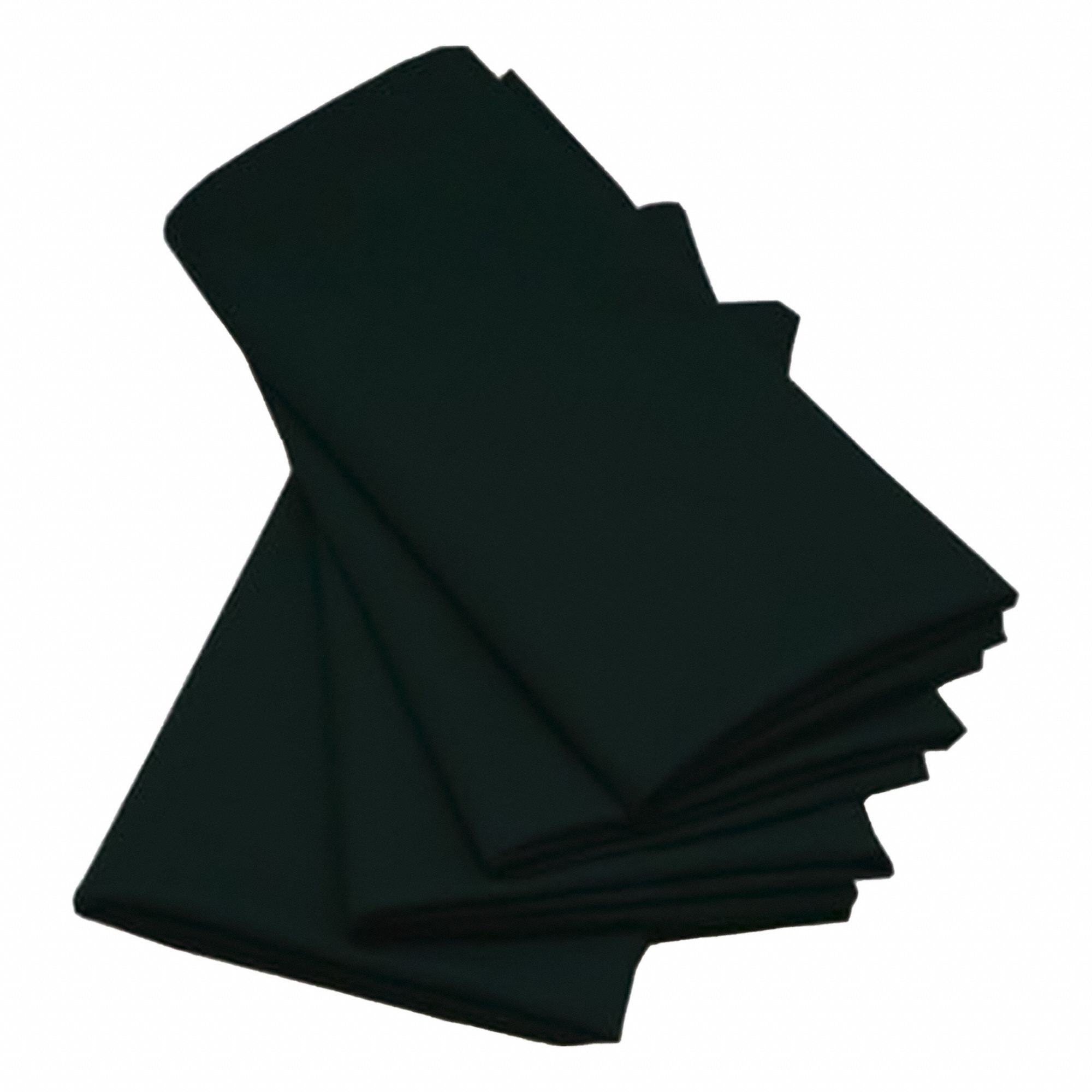 Napkin: Black, Polyester