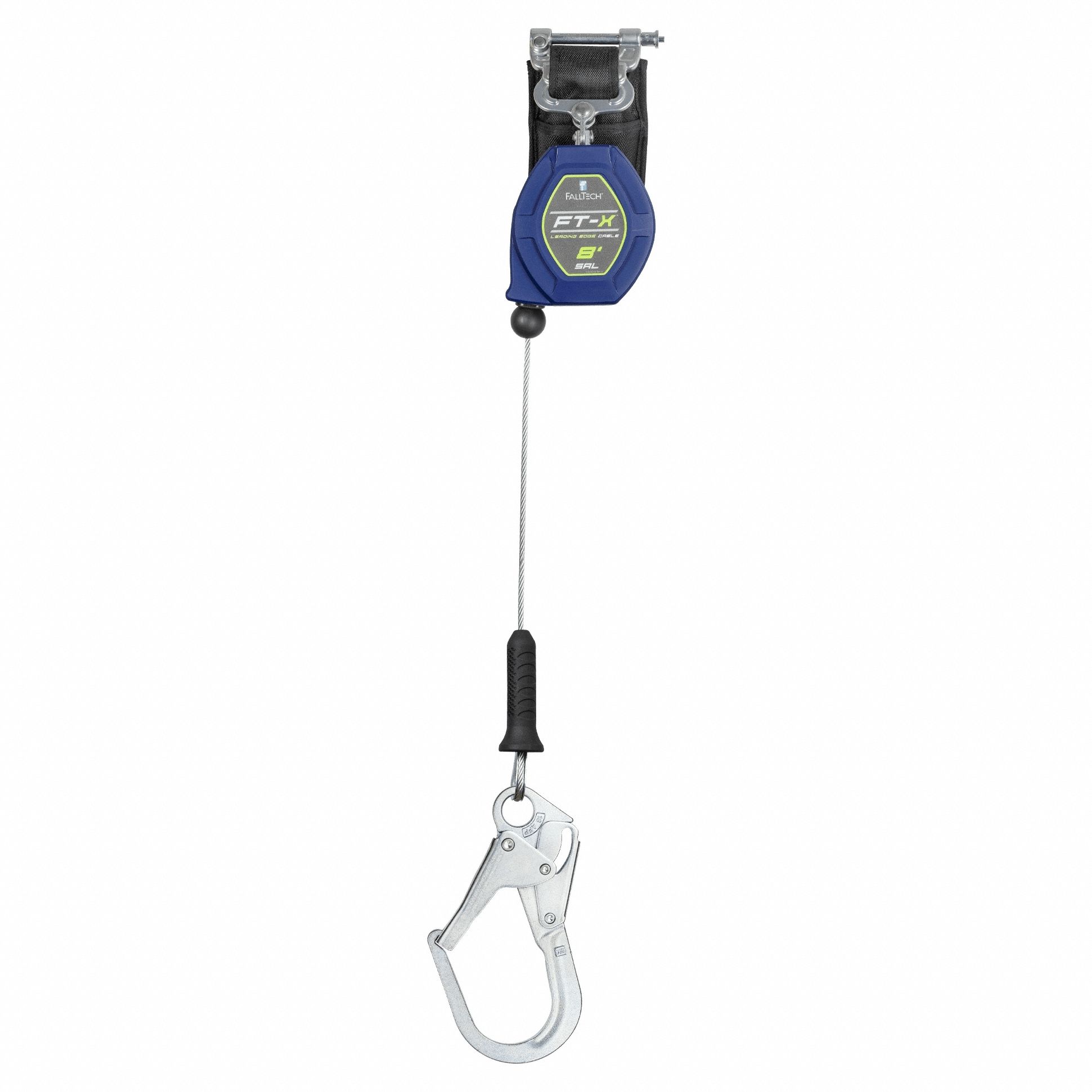 FALLTECH, Steel Rebar Hook Anchor, Harness Aluminum Quick-Connect, Self ...