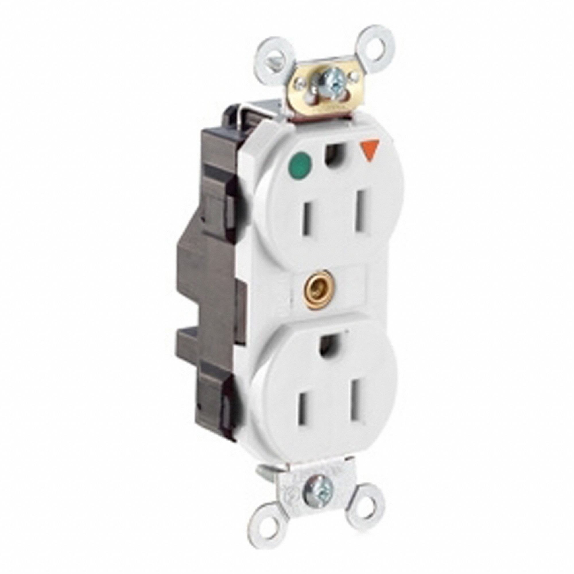 Lev-Lok HG/IG Dup 15A 125V Wht