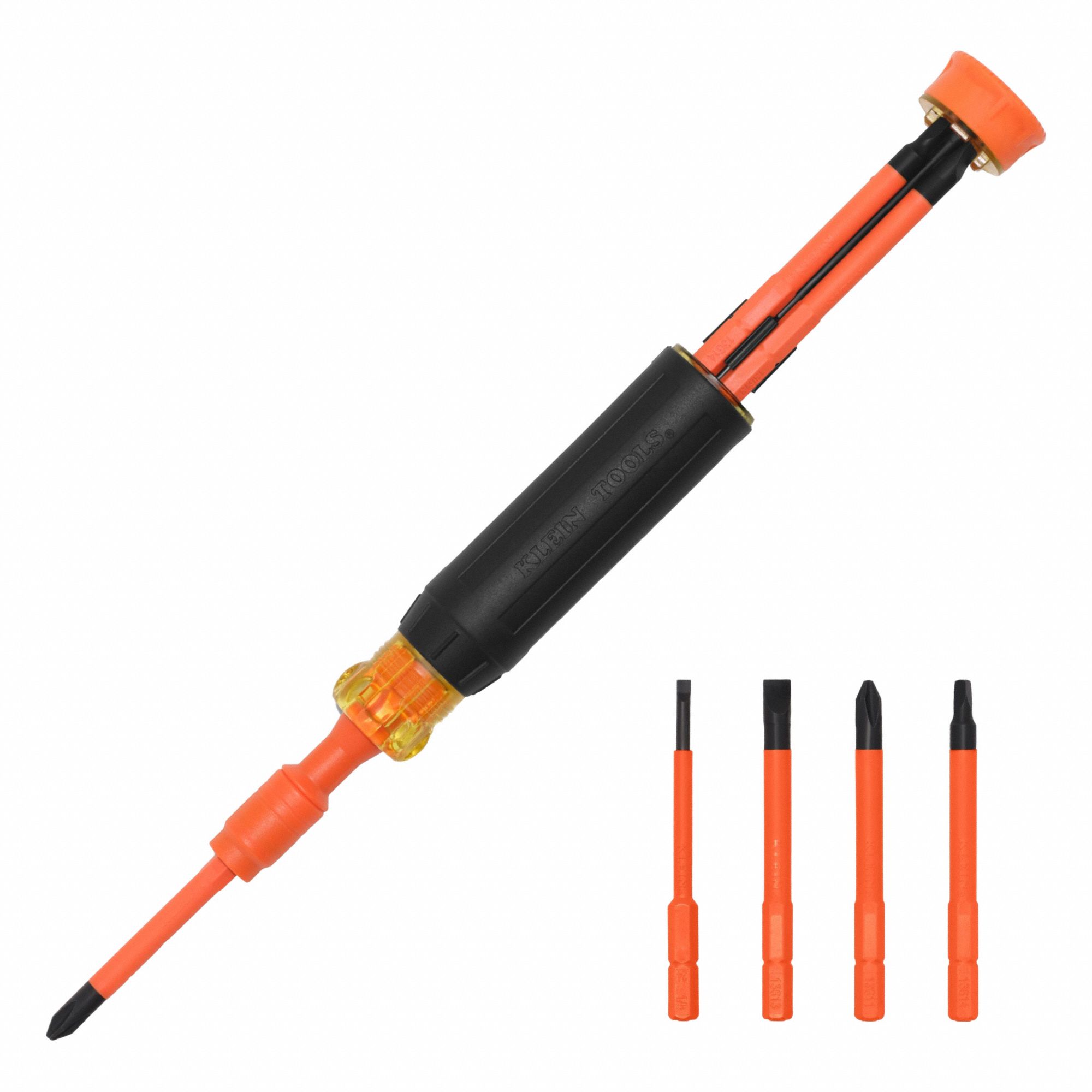 Screwdrivers 8 1/2 in L Plastic Rubber